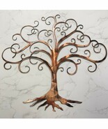 Swirled Tree of Life - Metal Wall Art - Copper 20" - $73.13