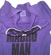 WWE Baby Bodysuit Lot 2 Macho Man & NWO New World Order 12 Months Bodysuits image 3