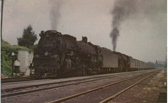 Primary image for Chesapeake & Ohio Locomotive 2768 Doublehead At White Sulphur Springs Postcard