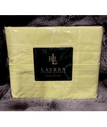 Vintage LAUREN Ralph Lauren Crystal Cay Lime Striped Full Flat Sheet NEW... - $2,121.81 MXN