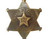 Old west Badges Chief brothel inspector 169541 - $19.99