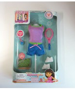 2009 Mattel Teenage Dora Explorer Girls Sports Style TENNIS OUTFIT fits ... - £7.96 GBP