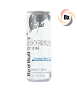 8x Cans Red Bull Coconut Berry Flavor Energy Drink 12oz Vitalizes Body &amp;... - £28.92 GBP