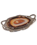 Ruth Shapiro Sterling Silver Agate Slab Pendant 1997 49.1 grams - $5,775.09 MXN