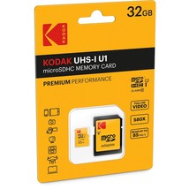 Kodak 32GB Class 10 UHS-I U1 Micro Sdhc Card With Adapter 10x Write Speed - £11.79 GBP