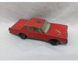 Vintage Matchbox Superfast Red No 59 Or 73 Mercury Car Toy 3&quot; - £7.76 GBP