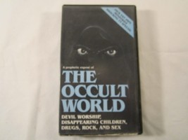 VHS Christian Film 1986 THE OCCULT WORLD Jack Van Impe [12B5] - £24.78 GBP