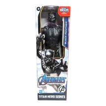 BLACK PANTHER Marvel Universe Titan Hero Series 12 Inch Hasbro Action Figure New - £10.89 GBP