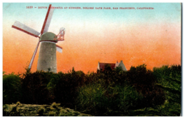 No. 1659 Dutch Windmill Golden Gate Park San Francisco, CA Mitchell Postcard - £13.41 GBP