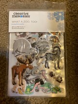 Creative Memories WHAT A ZOO, TOO 63 Puffy Stickers - £7.58 GBP