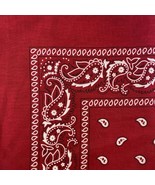 Maroon Western Southwestern Cotton Bandana Scarf - $20.17 CAD