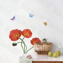 Delicate Flowers - Wall Decals Stickers Appliques Home Decor - £4.80 GBP