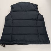 North End Down Puffer Vest Women's Size M Navy Blue Ezem System All Climate Wear image 2