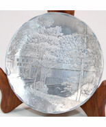 Wendell August Forge Covered Bridge Coaster Aluminum Hand Hammered 4 1/2... - €10,19 EUR
