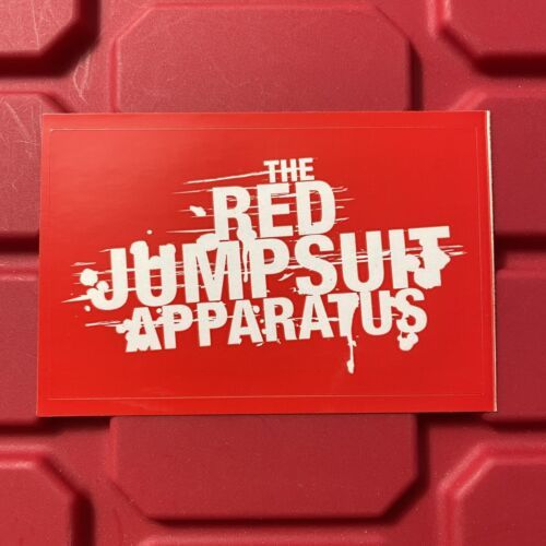 The Red Jumpsuit Apparatus Debut Album Release Promotional Sticker 4.25 ... - $5.39