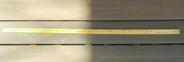 Vintage Stansi Scientific Measurement 2 Sided Metric Standard Wood Ruler - £15.97 GBP