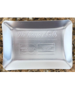 Vtg MASTER CHARGE/VISA &quot;We Honor Both&quot; Restaurant Card Holder Tip Tray-A... - £21.10 GBP