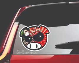 JDM sticker bomb Angry Pig Rally sticker decal vinyl drift laptop Geisha B 3 PK - £3.85 GBP