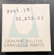 NOS Genuine Bulova Accutron 2461.10 Watch Minute Train Cover Screw 20.765.01 - $12.86