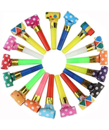 25 PCS Party Blower Blowouts Noisemakers Funny Party Blowouts Blow Horns... - $13.03