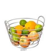 Simplicity Collection Metal Fruit Basket - $26.02 CAD