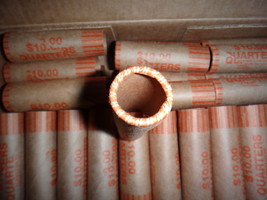 Nf String &amp; Son Preformed Crimped Quarter 50 Wrappers Rolls New - £5.46 GBP