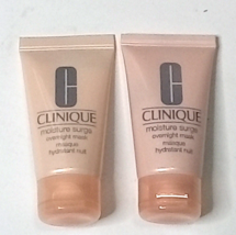 Lot of 2 New Clinique Moisture Surge Overnight Mask 1 oz - 30 ml each 2oz total - $4.45