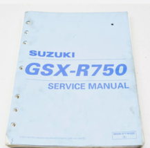 1999 2000 2001 Suzuki GSX-R750 Service Shop Repair Manual 99500-37110-03E - $22.99