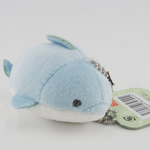 Sea Animal Mochimaru YELL plush keychain strap 01 Dolphin - £7.16 GBP