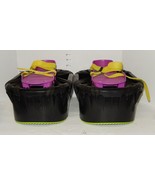 Moon Shoes Anti-Gravity Bouncing Trampoline Strap Shoes Purple Black - $33.88 CAD