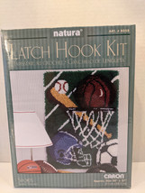 Football, sports latch hook kit, 12x12 (Caron)