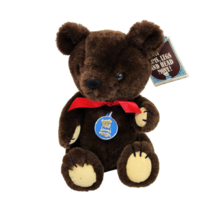 Vintage 1981 Dakin Brown Theodore Jointed Teddy Bear Stuffed Animal Plush W/ Tag - $56.05