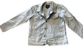 Vintage Victorious World Tour Denim Jeans Jacket Light Wash 90s Y2K Men&#39;... - $54.88