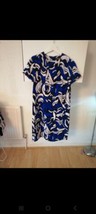 ladies Retro blue Dress size 12 by Next in very good condition - £14.23 GBP
