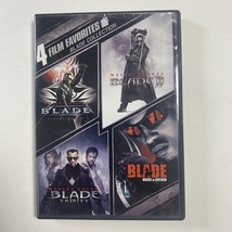 4 Film Favorites: Blade Collection (Blade / Blade II / Blade: Trinit - VERY GOOD - £3.00 GBP