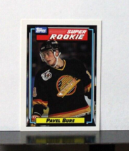 1992-93 Topps Super Rookie #8 Pavel BURE Vancouver Canucks - £3.12 GBP