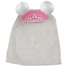 Disney Parks Girls Disney Princess Minnie Mouse Tiara Hat with Veil - $6.80