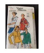 Vogue Misses Top Sewing Pattern 9823 Sz 10 - Uncut - £8.51 GBP
