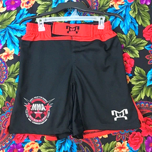 MEN’S MMA INSTITUTE SHORTS SMALL MUAY THAI CAGE FIGHTING SPARRING BOXING... - £27.97 GBP