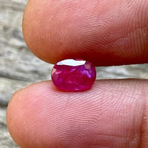 4.50 Ct. Natural Beautiful Burma Red Ruby Oval Cut Loose Gemstone Birthstone - £62.80 GBP