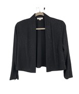 Calvin Klein Dressy Jacket Womens L Used Black Sparkle - £15.46 GBP