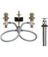 Moen Widespread Bathroom Sink Faucet Rough In Water Valve M-PACT 9000 - €64,04 EUR