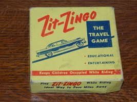 Vintage 1964 Zit-Zingo Travel Car Game in Box - $14.85