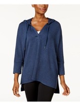 Style and Co Womens Long Sleeve Hooded Top - £11.79 GBP