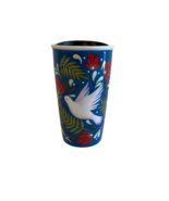 STARBUCKS 2016 Blue Peace Dove 12 oz Ceramic Tumbler Cup w/ Lid NEW - $41.48 CAD