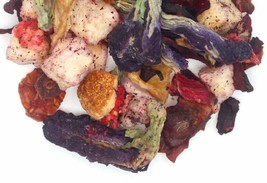 purple papayaberry tea herbal tea 5 ounce loose leaf bag fresh - £12.25 GBP