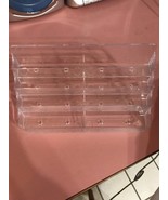 Acrylic Jewelry and Cosmetic Storage Organizer Or Business Card Holder S... - $553.74 MXN