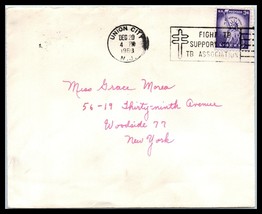 1960 US Cover - Union City, New Jersey to Woodside, New York L12 - £2.33 GBP