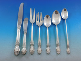 Brocade by International Sterling Silver Flatware Set For 8 Service 69 Pieces - £2,955.18 GBP