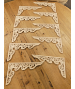 10 Wood Carved Corner Onlay  Crown Moulding Molding Wall Trim *ROUGH EDGES* - $82.21 CAD